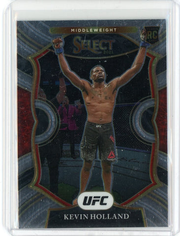 2021 Panini Select UFC Kevin Holland Concourse RC Card #37