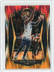 2020-21 Panini Select Basketball Josh Okogie Premier Level Flash Prizm Card #144
