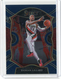 2020-21 Panini Select Basketball Damian Lillard Concourse Card #24