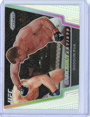 2021 Panini Prizm UFC Shogun Rua Knockout Artists Silver Prizm Card #24