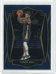 2020-21 Panini Select Basketball Lonzo Ball Premier Level Card #137