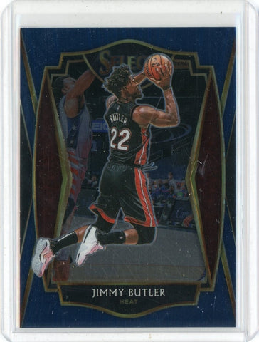 2020-21 Panini Select Basketball Jimmy Butler Premier Level Card #115