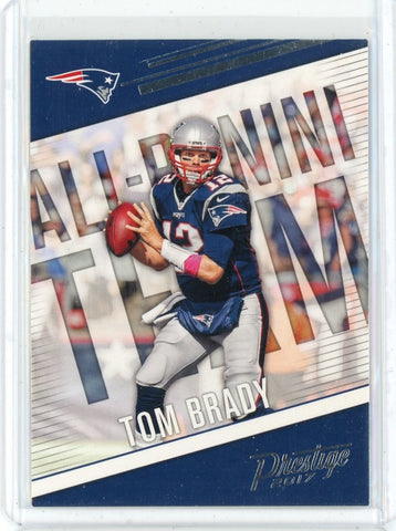 2017 Panini Prestige NFL Tom Brady All Panini Team Card #2