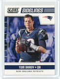 2018 Panini Score  NFL Tom Brady Sidelines Card #12