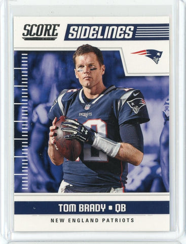 2018 Panini Score  NFL Tom Brady Sidelines Card #12