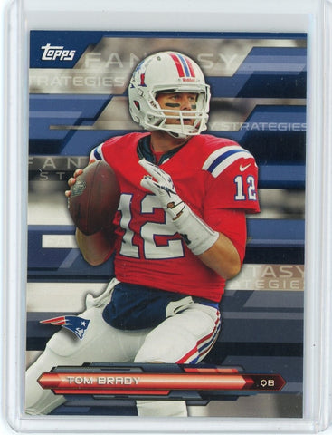 2014 Topps Football NFL Tom Brady Card #FFS-TB