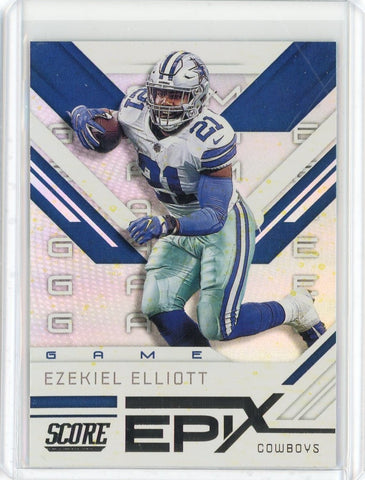 2019 Panini Score NFL Ezekiel Elliot EPX Card #EG-9