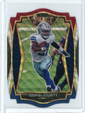 2020 Panini Select NFL Ezekiel Elliot Premier Level Tri Colour Prizm Card #109