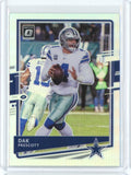 2020 Panini Donruss Optic NFL Dak Prescott Silver Prizm Card #29