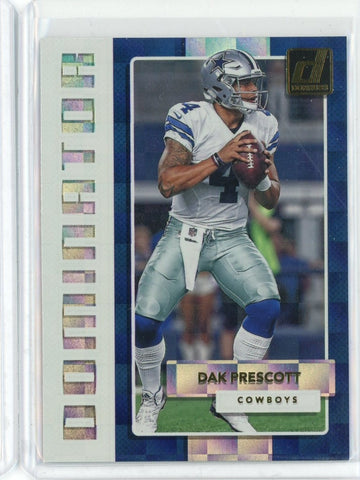 2017 Panini Donruss NFL Dak Prescott Dominator Card #20