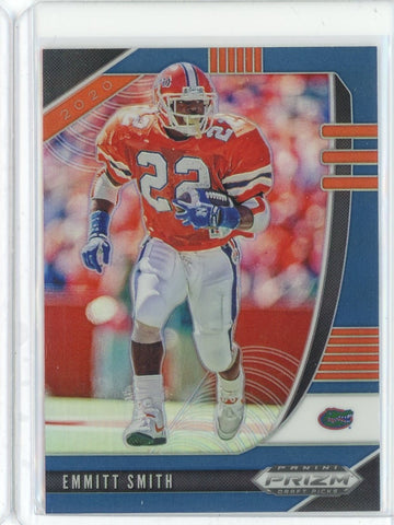 2020 Panini Prizm Draft Picks NFL Emmitt Smith Blue Prizm Card #43