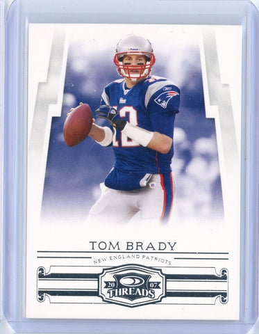 2017 Panini Donruss Threads NFL Tom Brady Card #26