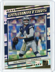 2020 Panini Donruss NFL Dak Prescott Dominators Card #D-DAP