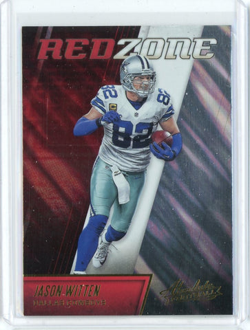 2016 Panini Absolute Football NFL Jason Witten Red Zone Card #16