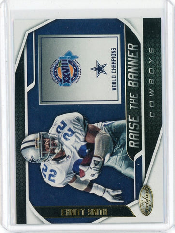 2019 Panini Certified NFL Emmitt Smith Raise the Banner Card #RTB-ES