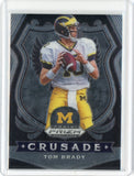 2020 Panini Prizm Draft Picks NFL Tom Brady Crusade Card #100