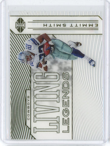 2020 Panini Illusions NFL Emmitt Smith Living Legends Acetate Card #LL8