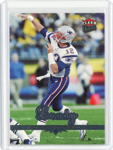 2006 Fleer Ultra NFL Tom Brady Card #114