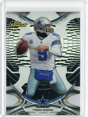 2015 Topps Finest NFL Tonmy Romo Card #63