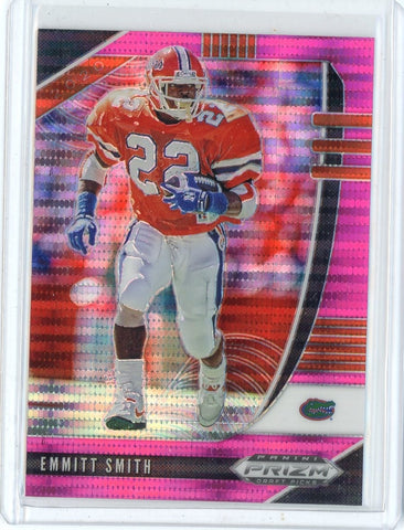 2020 Panini Prizm Draft Picks NFL Emmitt Smith Pink Pulsar Card #43