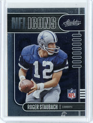 2019 Panini Absolute Memorabila NFL Roger Staubach NFL Icons Card #12