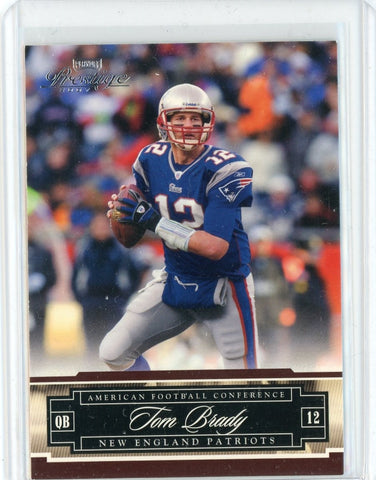 2007 Donruss Prestige NFL Tom Brady Card #87