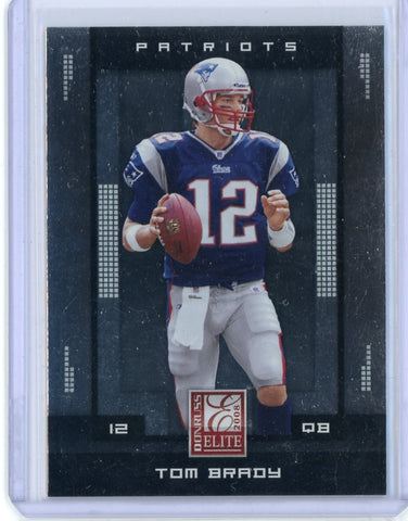 2008 Donruss Elite Playoff NFL Tom Brady Card #57