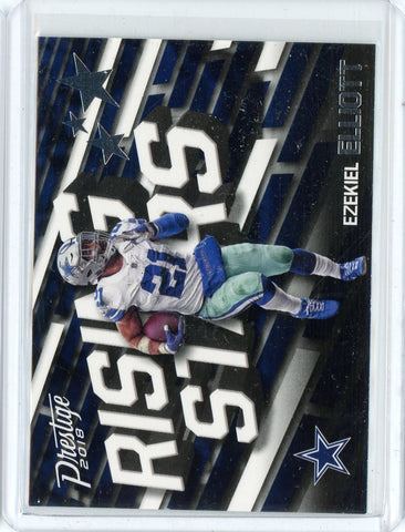 2018 Panini Prestige NFL Ezekiel Elliot Rising Stars Card #21