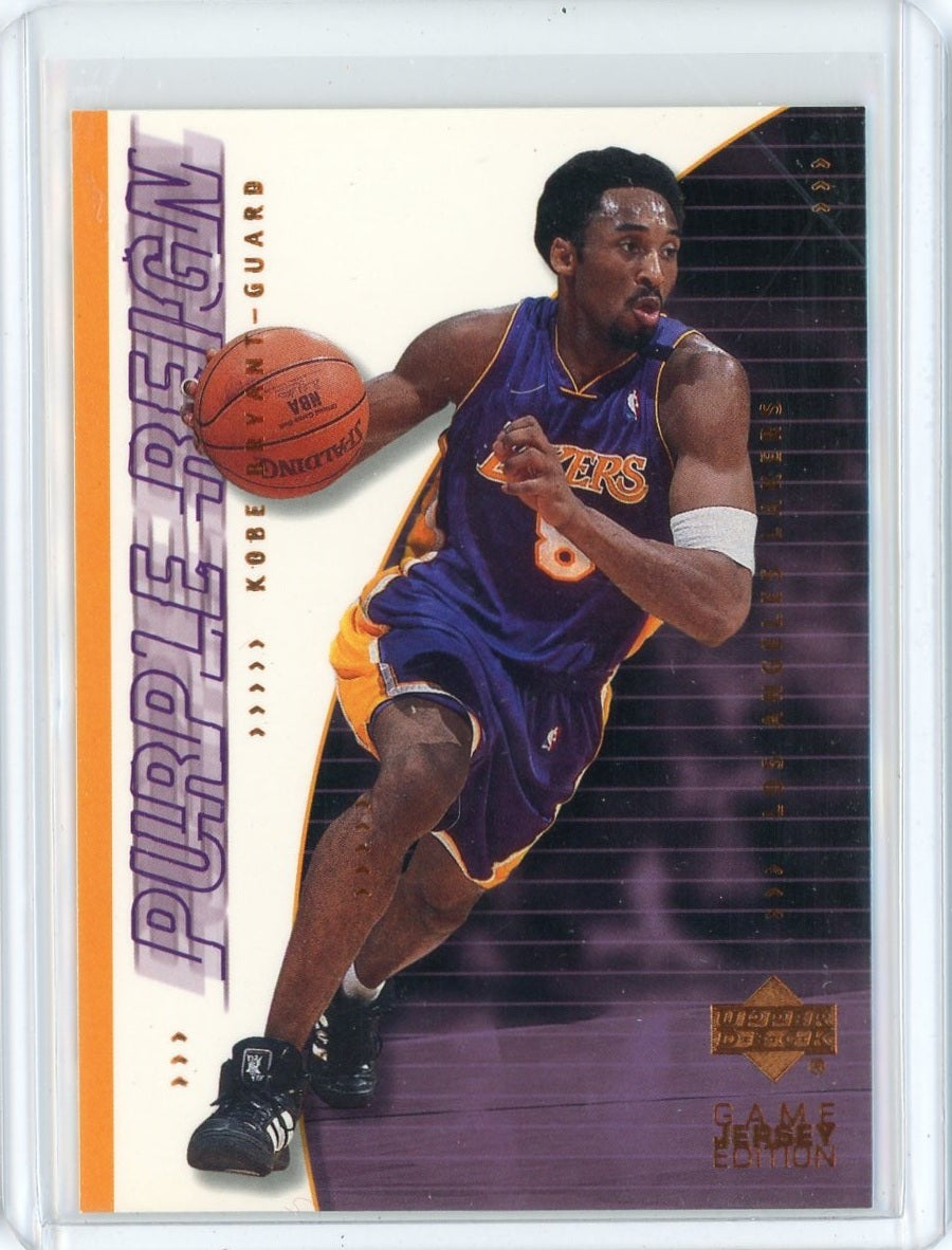 2001-02 Upper Deck Kobe Bryant Purple Reign Card #444