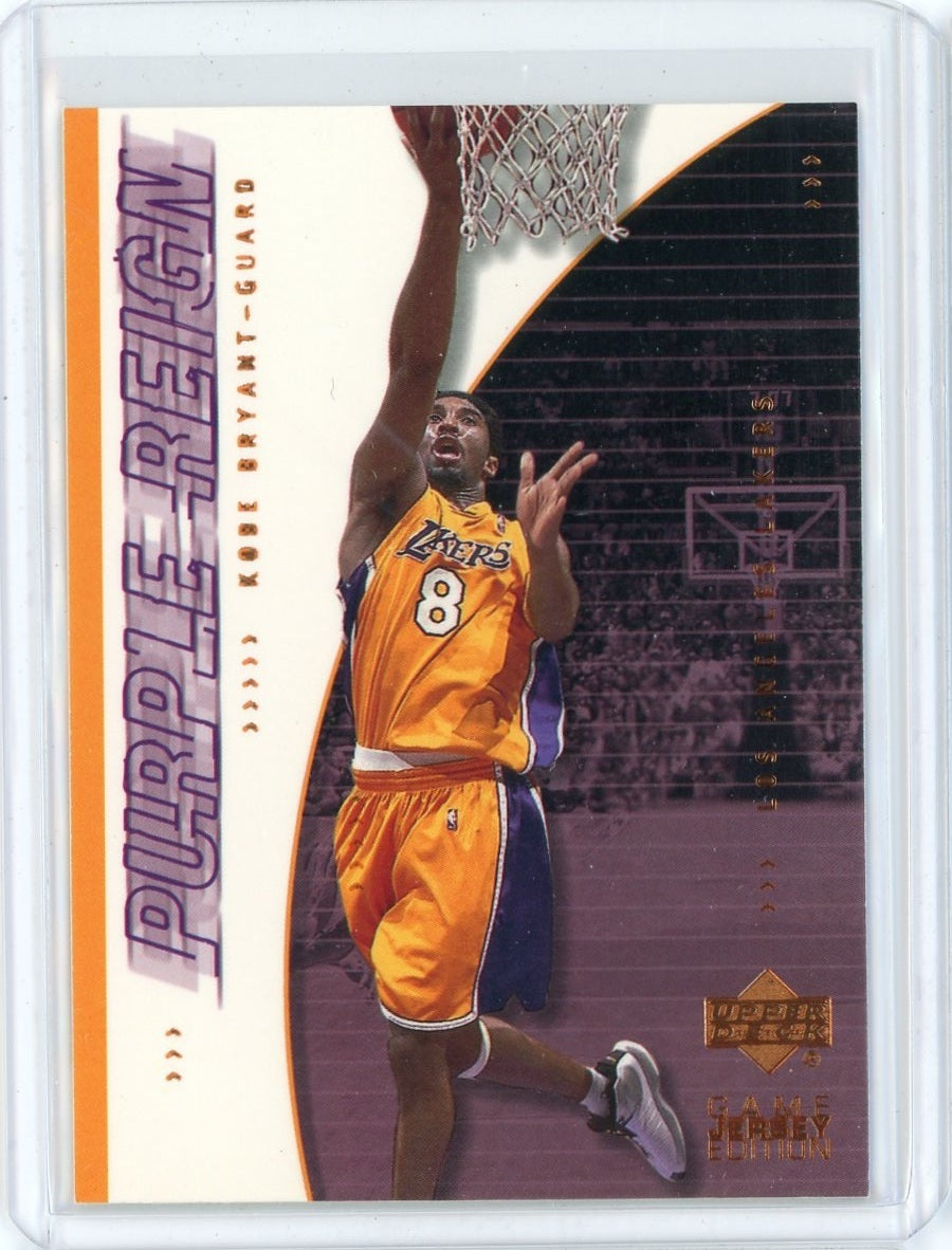 2001-02 Upper Deck Kobe Bryant Purple Reign Card #442