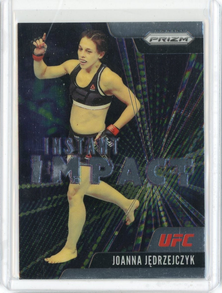 2021 Panini Prizm UFC Joanna Jedrzejczyk Instant Impact Card # 13