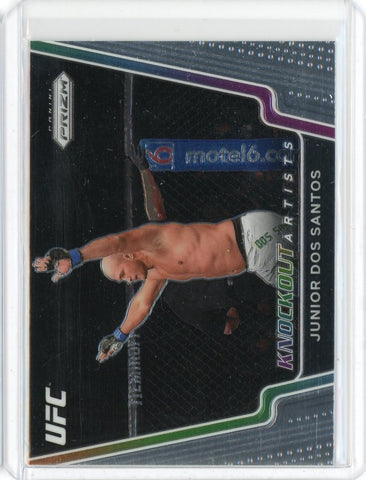2021 Panini Prizm UFC Junior Dos Santos Knockout Artists Card # 4