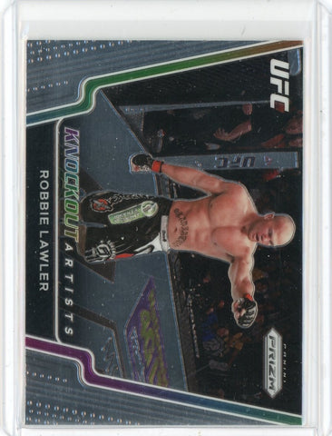 2021 Panini Prizm UFC Holly Robbie Lawler Artists Card # 14