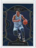 2020-21 Panini Select Basketball Desmond Bane Concourse RC Card #90