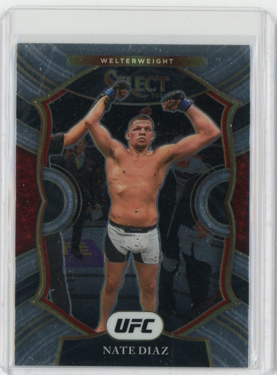 2021 Panini Select UFC Nate Diaz Concourse Card #39