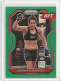 2021 Panini Prizm UFC Marina Rodriguez Green Prizm Card #47