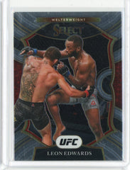 2021 Panini Select UFC Leon Edwards Concourse Card #67