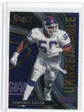 2020 Panini Select NFL Lawrence Taylor Unbreakable Card #U5