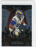 2020 Panini Select NFL Aaron Donald Hot Stars Card #HS6