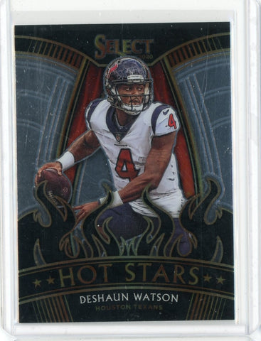 2020 Panini Select NFL Deshaun Watson Hot Stars Card #HS23