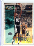 2002-03 Upper Deck Play Makers Basketball David Robinson Card #85