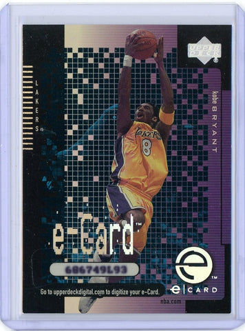 2001-02 Upper Deck Basketball Kobe Bryant E-Card Card #EC1