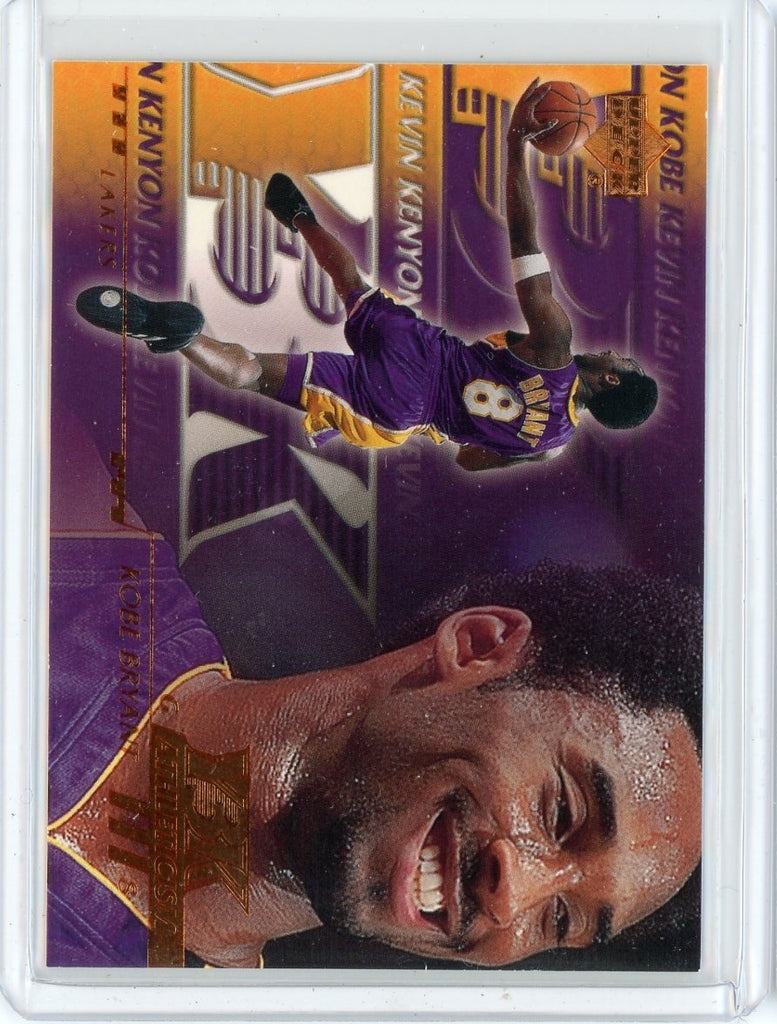 2000-01 Upper Deck Y3K Basketball Kobe Bryant Card #187