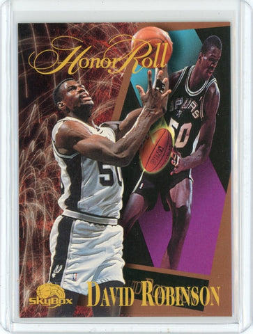 1996-97 Skybox Basketball David Robinson Card #273