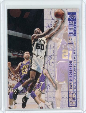 1994-95 Upper Deck Collectors Choice Basketball David Robinson Card #395