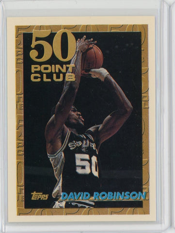 1993-94 Topps David Robinson 50 point Card #52