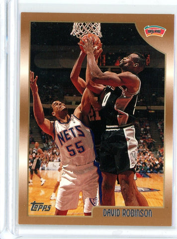 1999-00 Topps David Robinson Card #170