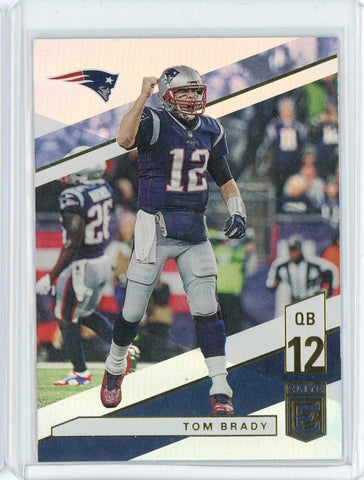 2019 Panini Donruss Elite NFL Tom Brady Card #1