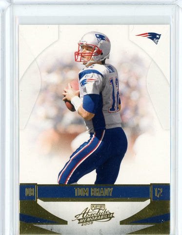 2008 Donruss Playoff Absolute Memorabilia NFL Tom Brady Card #87