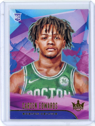 2019-20 Panini Court Kings Basketball Carsen Edwards Level 1 Card #97